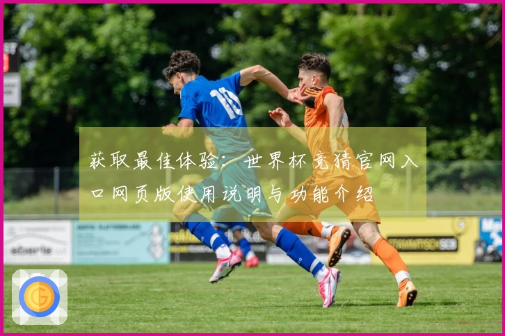 获取最佳体验：世界杯竞猜官网入口网页版使用说明与功能介绍